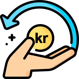 Berettiget til prøve – 100 % refusjon av betalt beløp innen 180 dager.