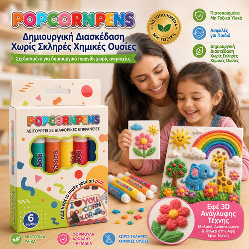 🎨 Κέρδος 50% Σήμερα | 🍔 IEY® 3D Relief Art Pen – Δημιουργήστε Τρισδιάστατη Τέχνη που Αγγίζεται 🪄✍️