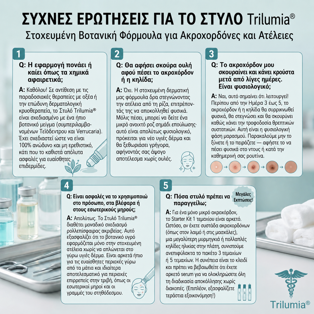 𝑻𝒓𝒊𝒍𝒖𝒎𝒊𝒂® 💎 Premium Στυλό Roller | Αφαίρεση για Μυρμηγκιές, Ελιές & Κηλίδες 🇬🇷